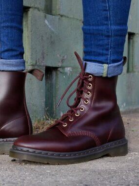 Dr. Martens Pascal in Charro Brando 8 Eye Boot